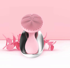 Sonic Facial Cleansing Brush | Deep Clean & Exfoliate Daily - Beautivana