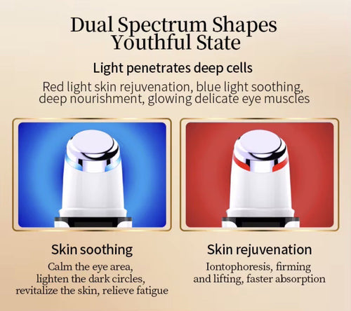 Thermal Ion Eye Massager - Rejuvenate & Depuff Your Eyes - Beautivana