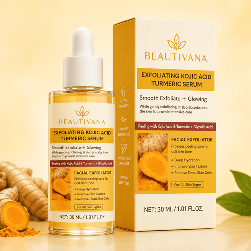Turmeric Kojic Acid Skincare Set - Beautivana