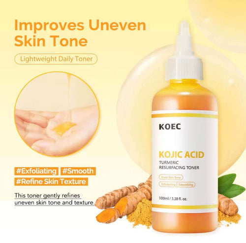 Turmeric Kojic Acid Skincare Set - Beautivana