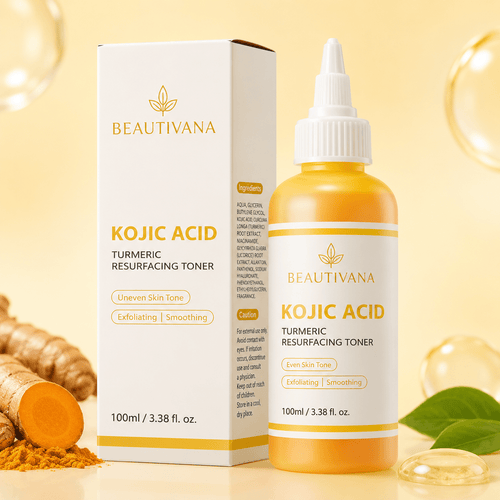 Turmeric Kojic Acid Skincare Set - Beautivana