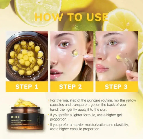 Vitamin C Capsule Cream Moisturizer - Beautivana