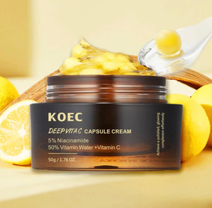 Vitamin C Moisturizer - Deep Vita C Capsule Cream 50g - Beautivana