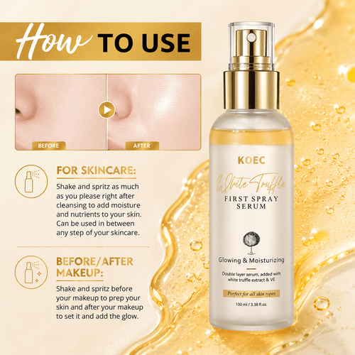 White Truffle Hydrating Facial Mist - Beautivana