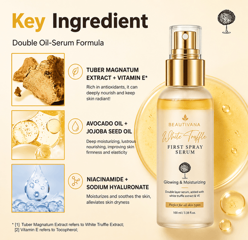 White Truffle Hydrating Facial Mist - Beautivana