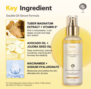 White Truffle Spray Serum – Hydrating Glow Mist for Radiant Skin - Beautivana