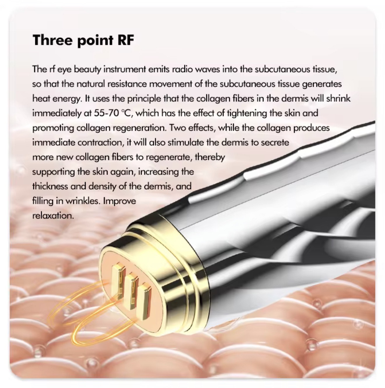 WaveClean Eye Beauty Device – RF, EMS, LED Therapy for Wrinkles - Image 4