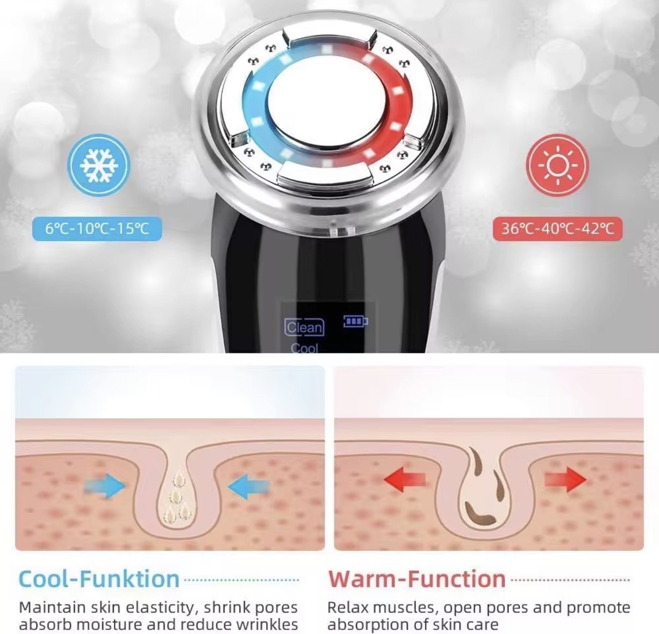 Beautivana 5 in 1 Face Lift Device for Face/Eye/Neck - Image 6