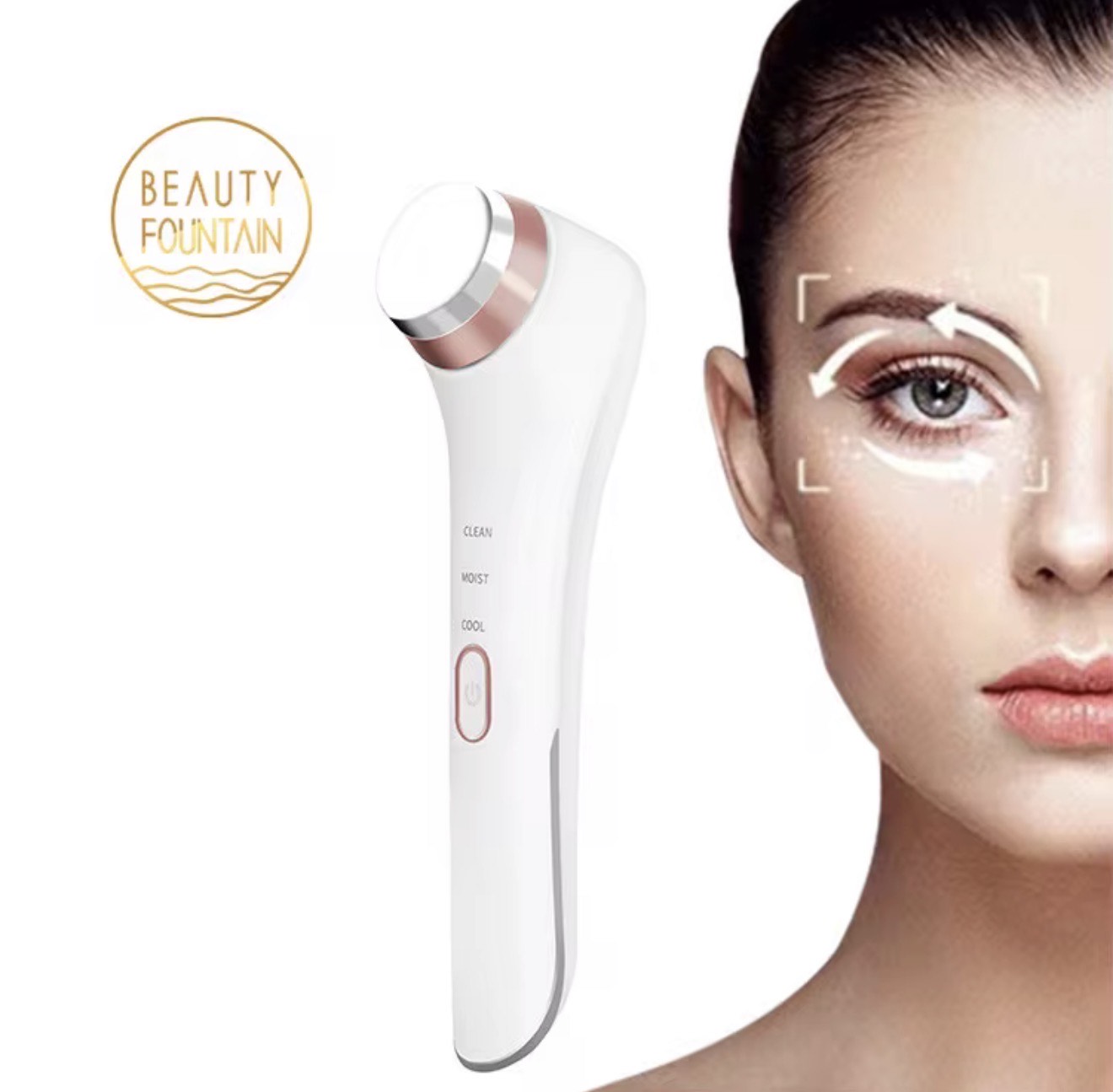 Beautivana Cold and Hot Ion Beauty Eyes Hammer – Anti-Wrinkle Massager - Image 6