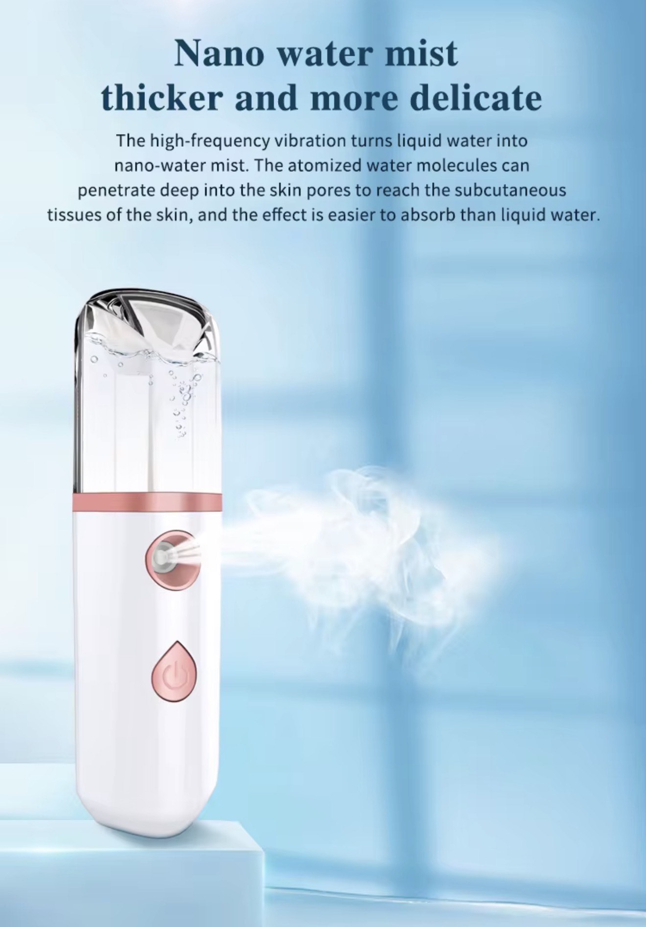 RTS Nano Spray Hydrating Device – Portable Facial Mist - Image 4