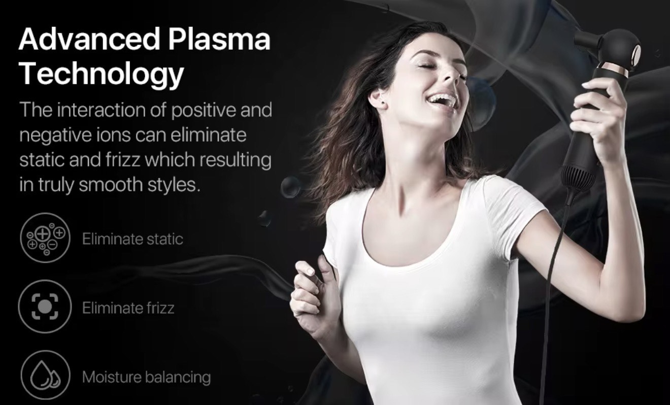 High Speed Travel Size Hair Dryer with Cool Shot Function High Wind Speed 18m/S with CE - Image 4