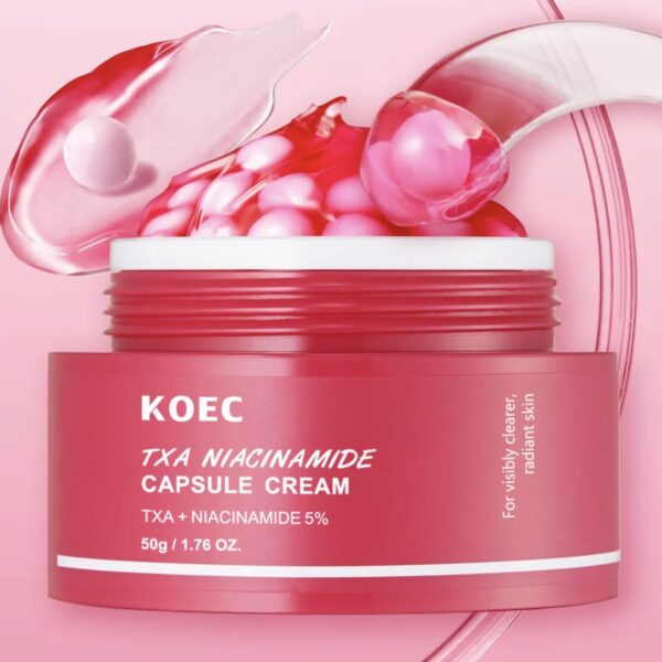 KOEC TXA Niacinamide Capsule Cream – TXA + Niacinamide 5% for Clear & Radiant Skin