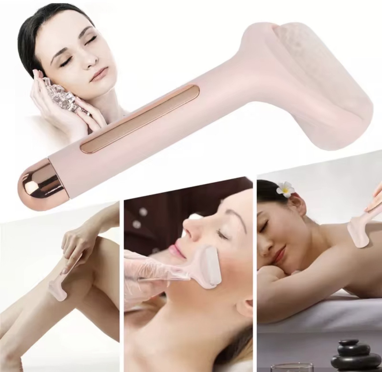Beautivana Ice Roller – Cold Therapy Tool for Face, Neck & Body | Minimize Pores, Reduce Puffiness, Calm Skin - Image 3