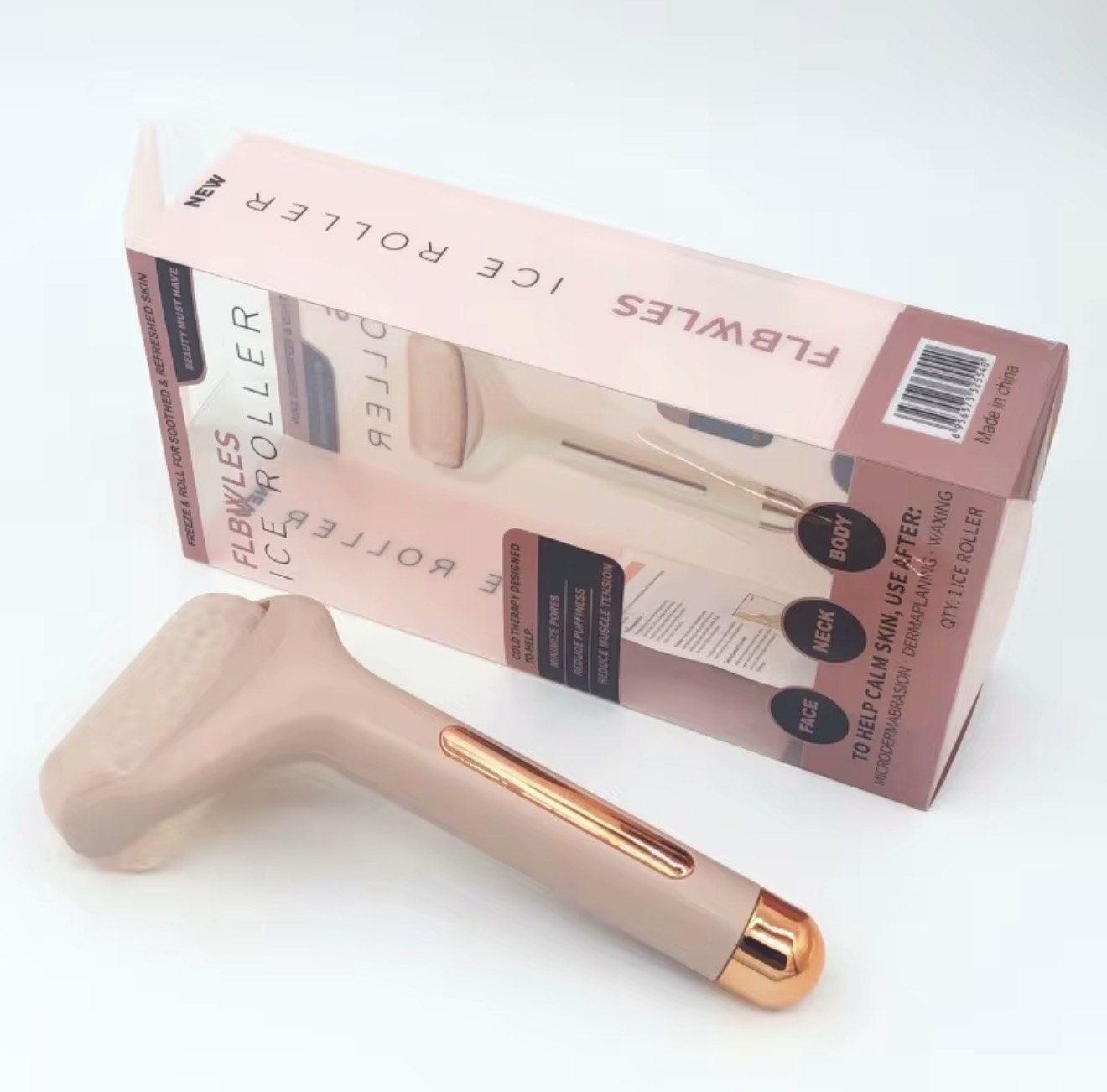 Beautivana Ice Roller – Cold Therapy Tool for Face, Neck & Body | Minimize Pores, Reduce Puffiness, Calm Skin - Image 2