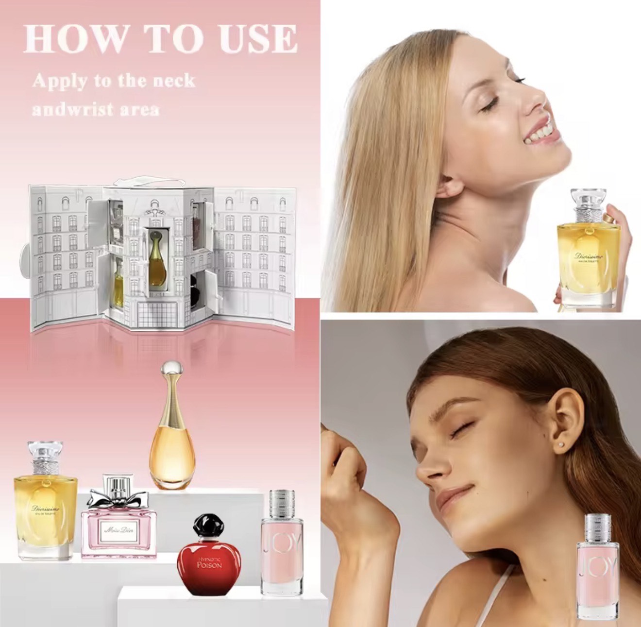 Dior Mini Perfume Collection Gift Set for Women – 5-Piece Luxury Fragrance Set - Image 6