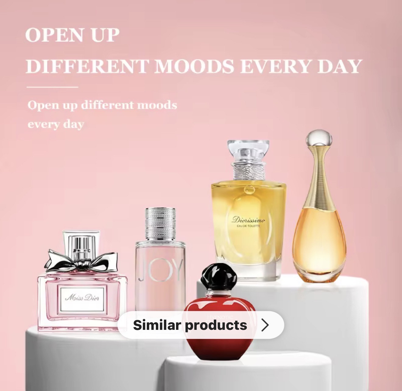 Dior Mini Perfume Collection Gift Set for Women – 5-Piece Luxury Fragrance Set - Image 3