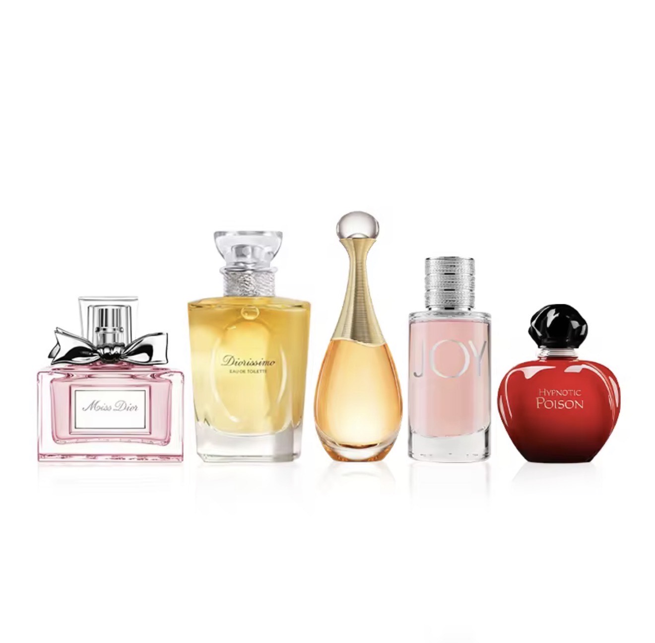 Dior Mini Perfume Collection Gift Set for Women – 5-Piece Luxury Fragrance Set - Image 2