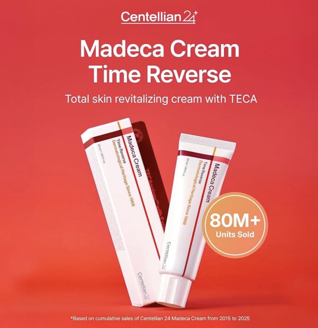 Korean Skincare Madeca Cream – Time Reverse Dermatological Heritage Since 1968 (50ml) - Image 7
